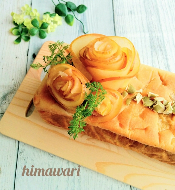 りんごのパウンドケーキ