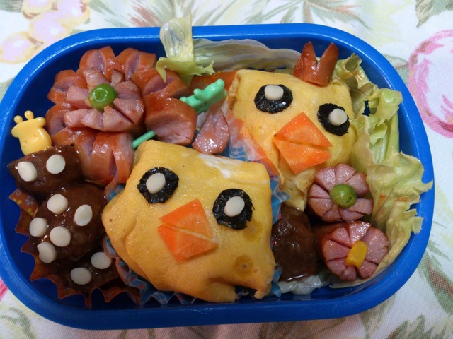 動物デコ弁