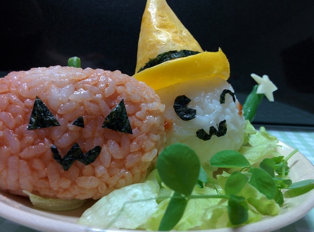 ハロウィンおにぎり