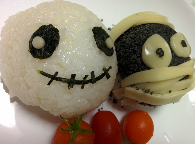 ハロウィンおにぎり