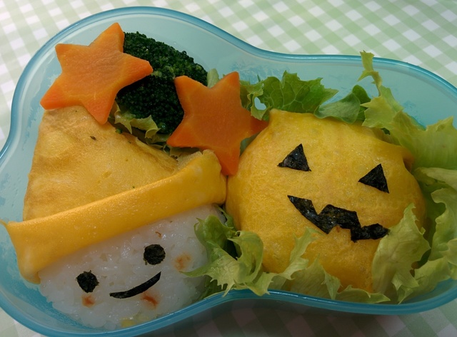 ハロウィンデコ弁
