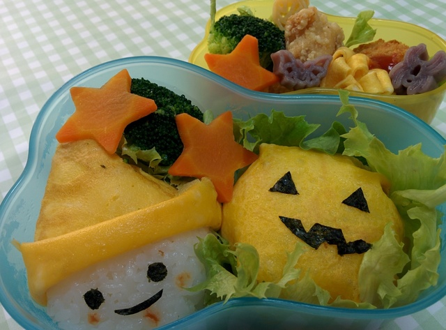 ハロウィンデコ弁