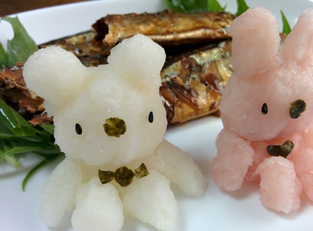 大根おろしデコ