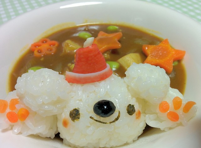 クリスマスデコカレー