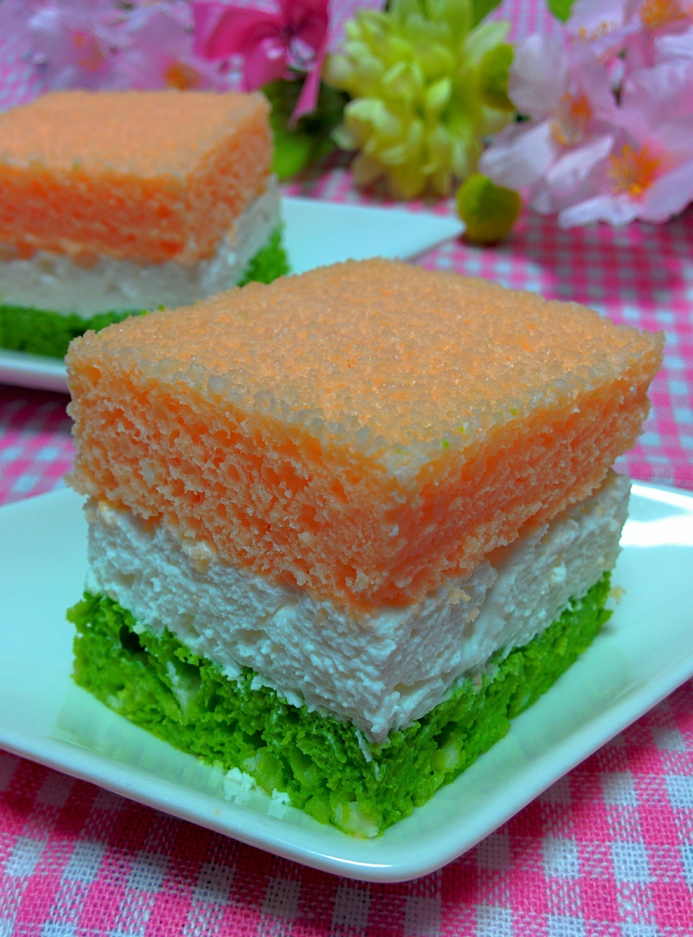 ひな祭りケーキ ホットケーキミックスで簡単ふんわり ふわふわ ひな祭りケーキ Himawari