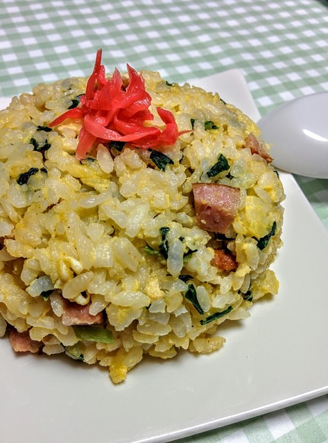 にら玉チャーハン