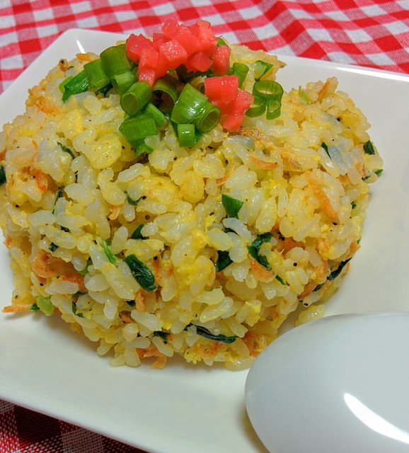 にら玉チャーハン