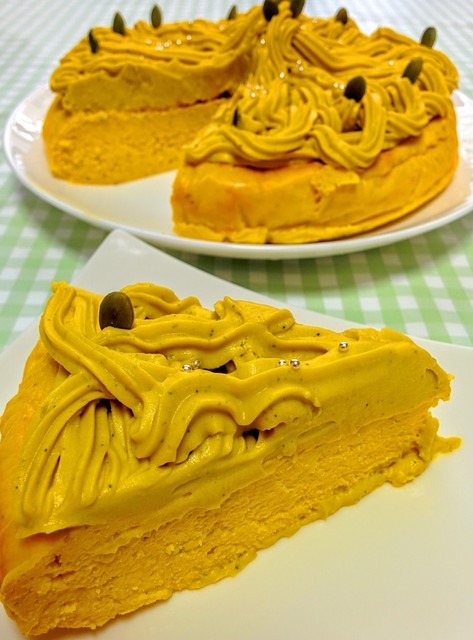 かぼちゃのチーズケーキ