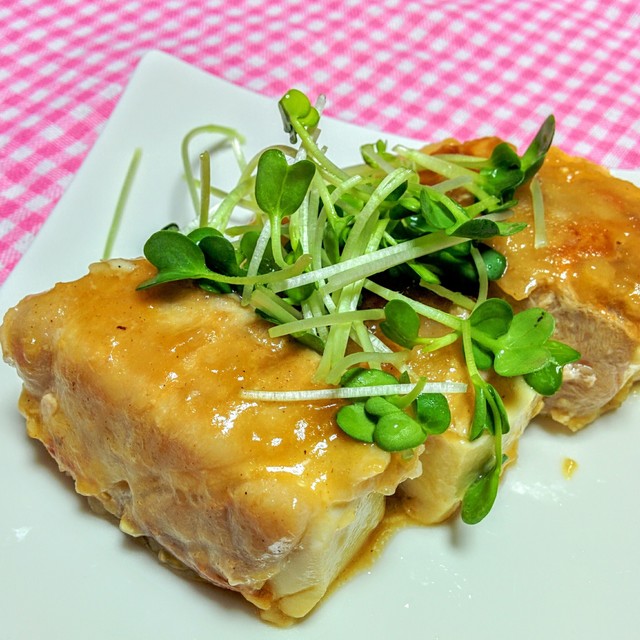 豆腐の肉巻き