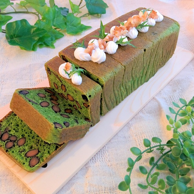 小松菜のパウンドケーキ