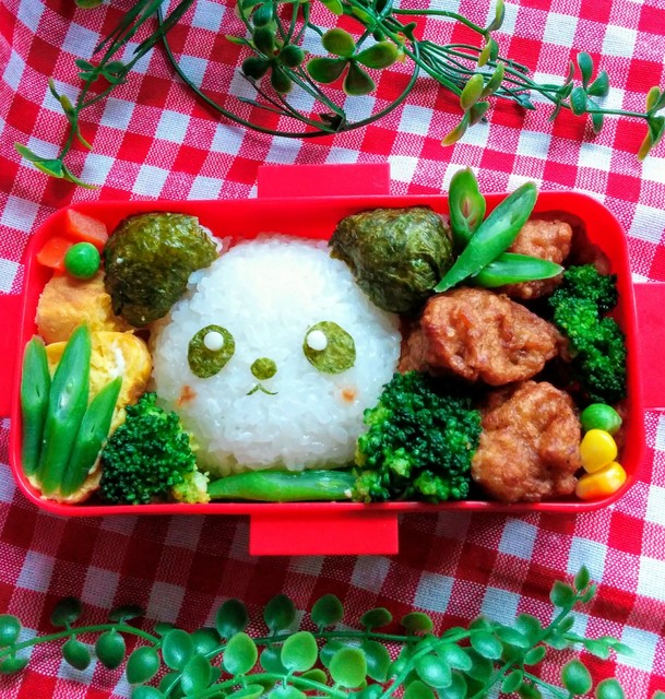 パンダキャラ弁