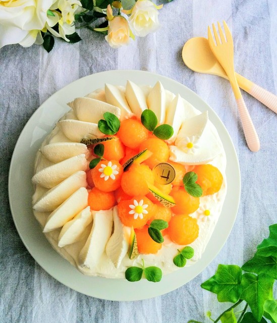 メロンケーキ