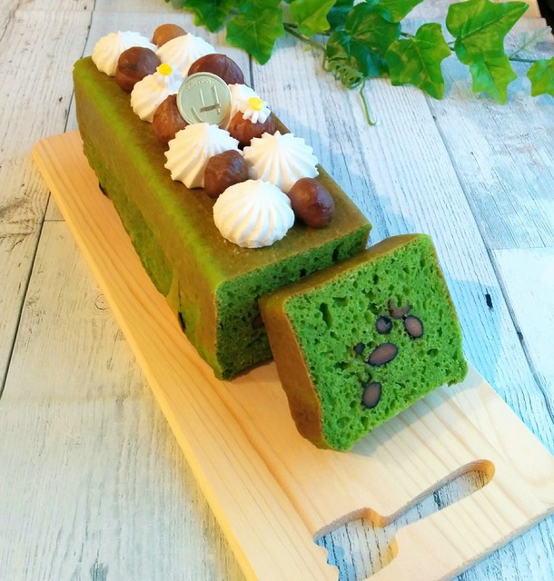小松菜のパウンドケーキ
